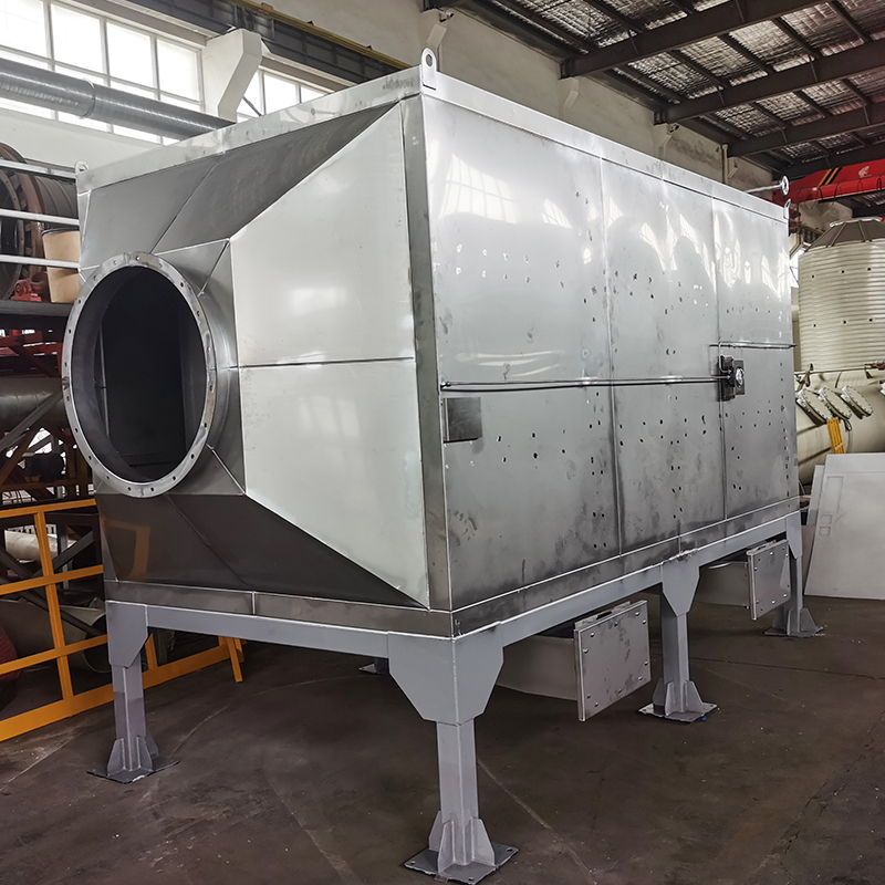 শীর্ষ লোডিং এবং সাইড আনলোডিং কাঠামো 304 স্টেইনলেস স্টীল সক্রিয় কার্বন শোষণ বাক্স