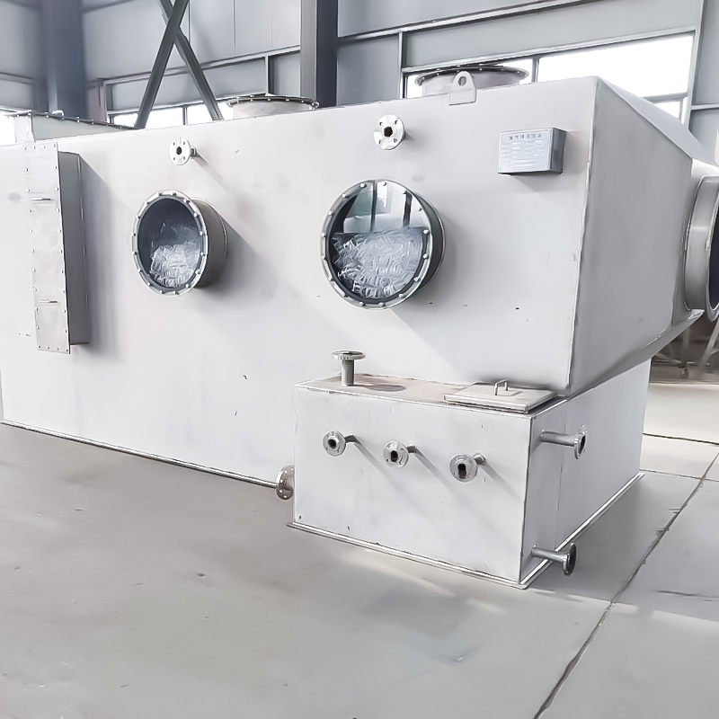 304 স্টেইনলেস স্টীল অনুভূমিক স্ক্রাবার টাওয়ার