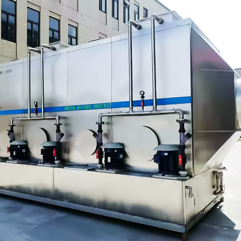 304 স্টেইনলেস স্টীল অনুভূমিক স্ক্রাবার টাওয়ার