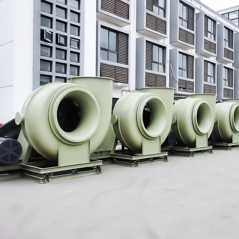 FRP মাঝারি এবং নিম্ন চাপ বিরোধী জারা ফ্যান