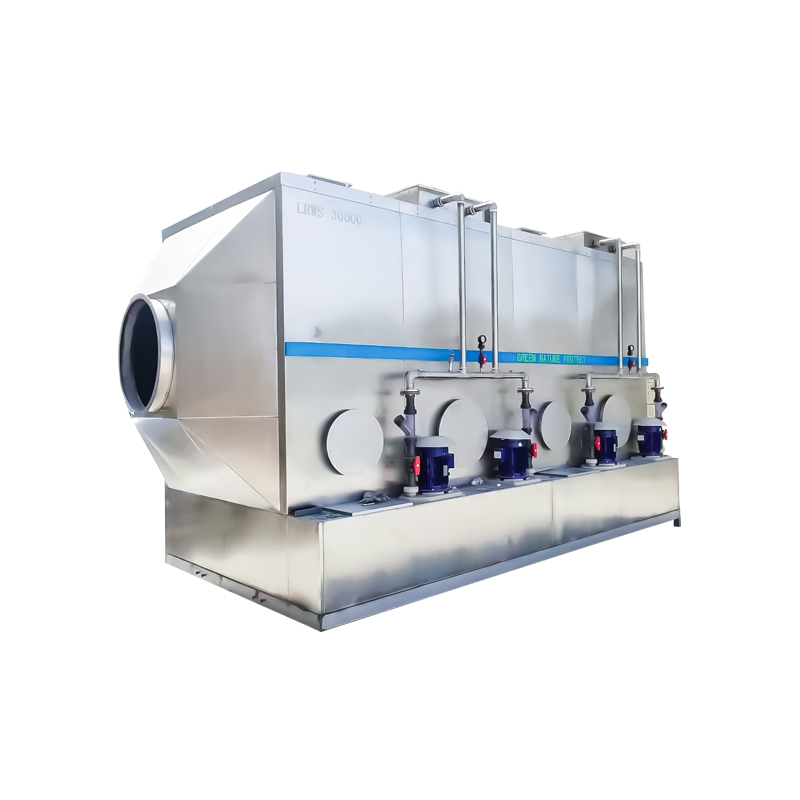 304 স্টেইনলেস স্টীল অনুভূমিক স্ক্রাবার টাওয়ার