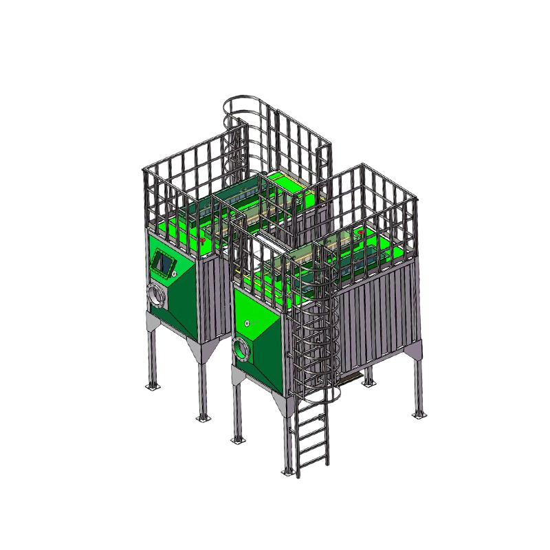 শীর্ষ লোডিং এবং নীচের দিকে লোডিং কার্বন ইস্পাত সক্রিয় কার্বন শোষণ বাক্স